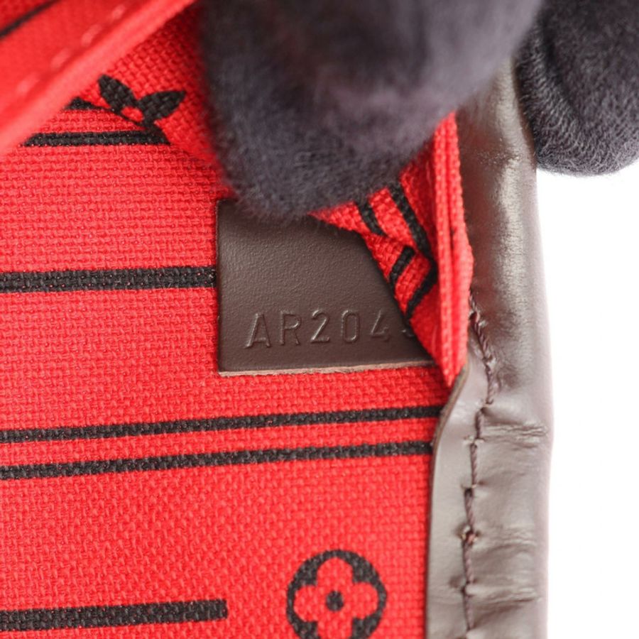 路易威登 Neverfull MM 肩背手提包 N51105 Damier 帆布 Ebene 二手 LV-4