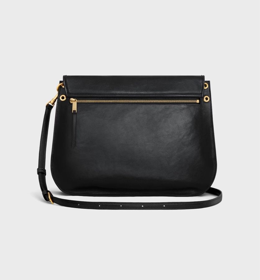 2026 最新款 CELINE SOFT TRIOMPHE BESACE 手袋 黑色-1
