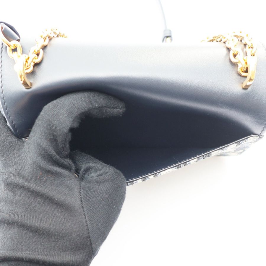 Dior 迪奧 Miss Maddy 肩背包 藍色 緹花帆布 S2360UNKO_M928 S2360UNKO_M928-3