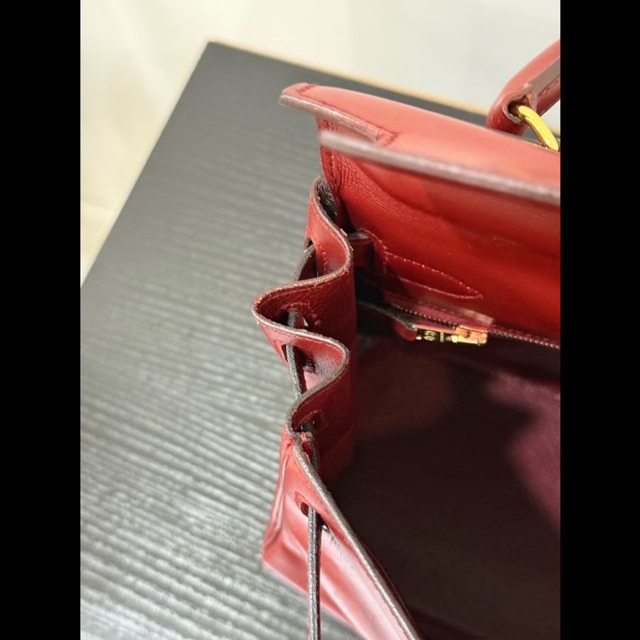 Hermes Kelly 28
Rough H 
Box leather-5