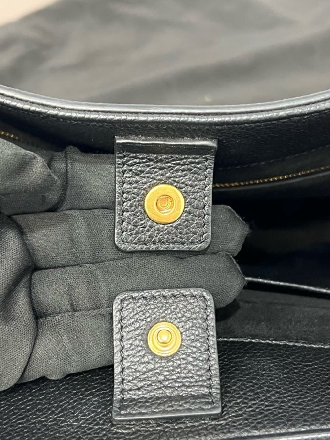 Celine 賽琳 黑色anais粒面牛皮托特包 24編碼 30*29-11