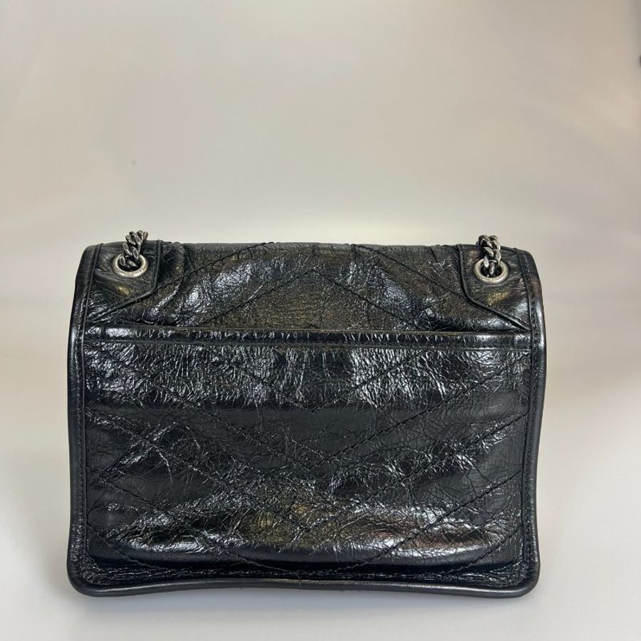 YSL 黑 NIKI BABY側背包-1