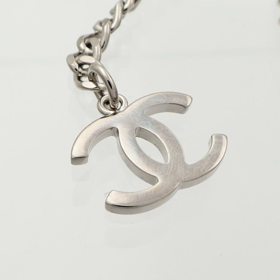 CHANEL 羊皮皮革/金屬Necklace項鍊-8