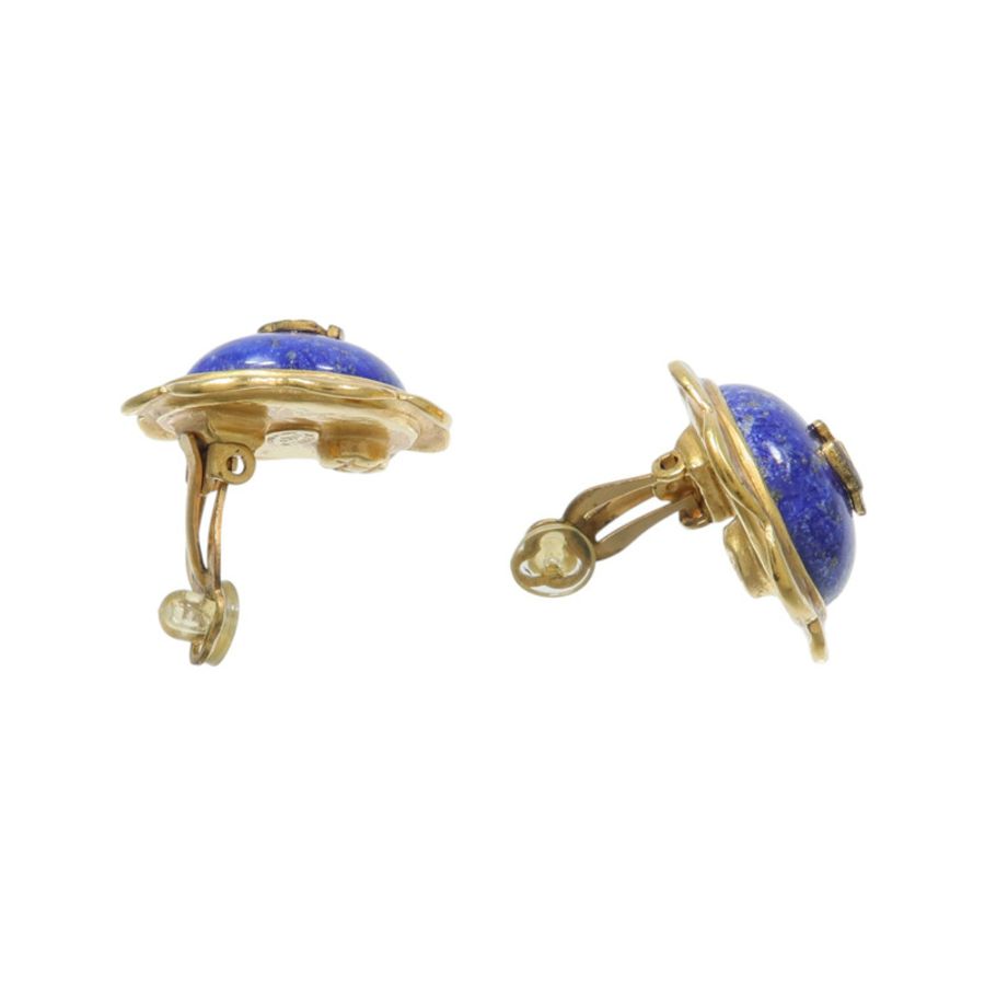 CHANEL 金屬/PVC Vintage Earrings耳環-3
