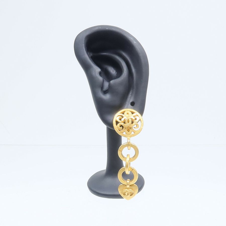CHANEL 金屬Vintage Earrings耳環-6