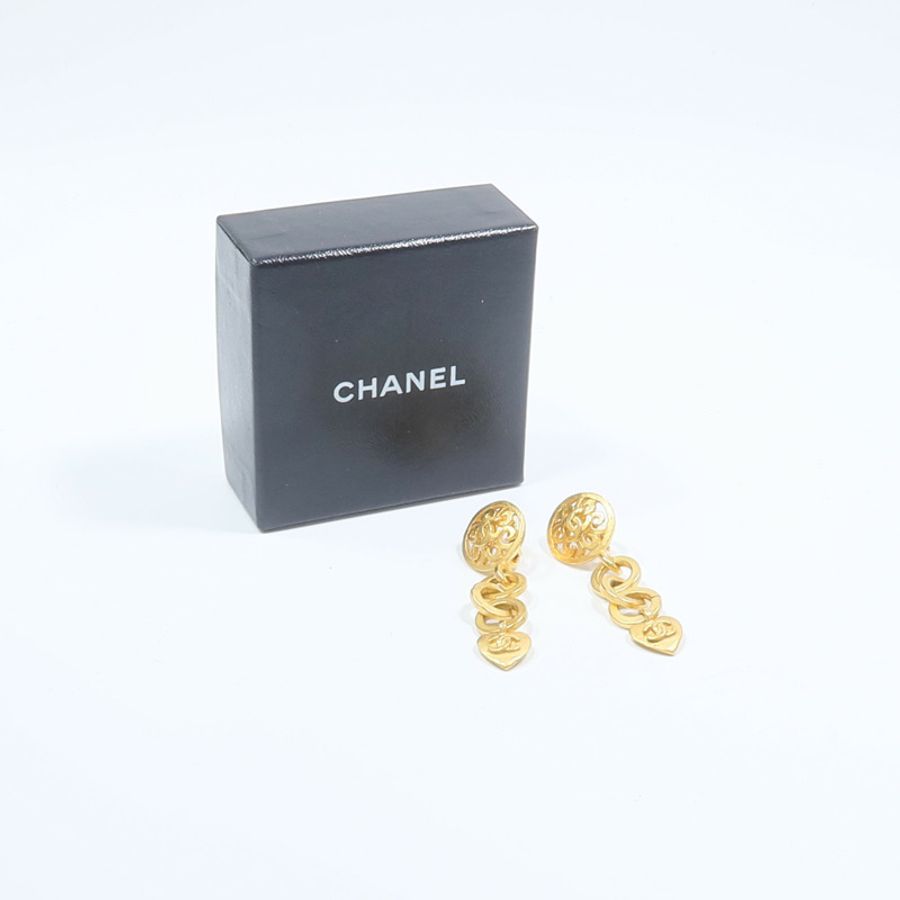 CHANEL 金屬Vintage Earrings耳環-7