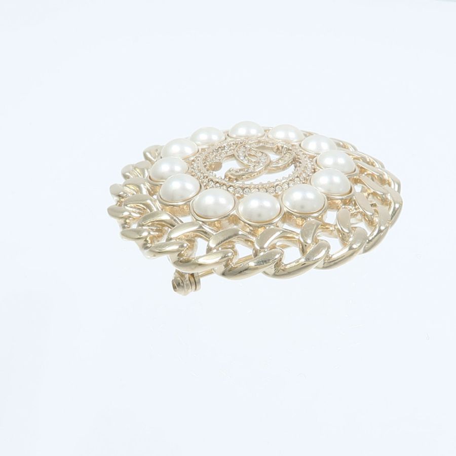 CHANEL PVC/金屬Brooch胸針-4