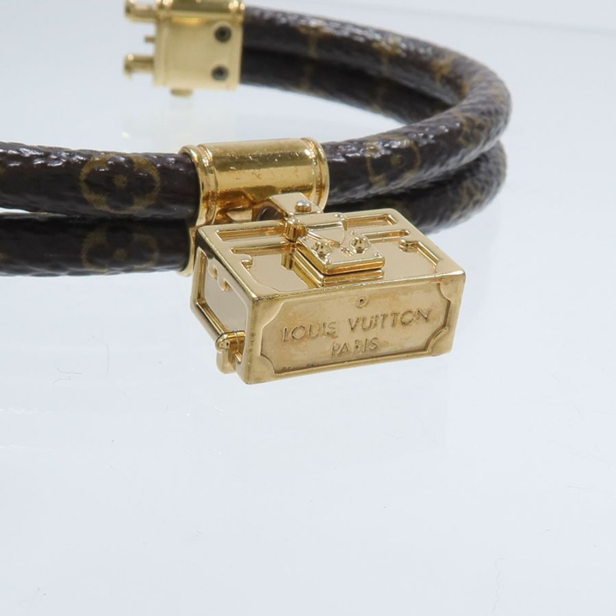 LOUIS VUITTON Monogram Petite Malle Bracelet手鏈-11