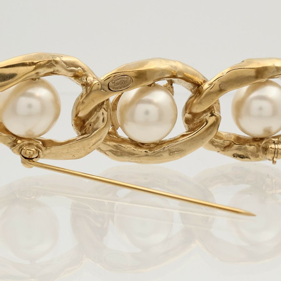 CHANEL PVC/金屬Brooch胸針-4