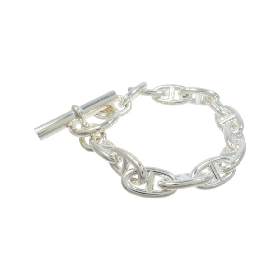 HERMES 925純銀Chaine d Ancre Bracelet手鏈-1