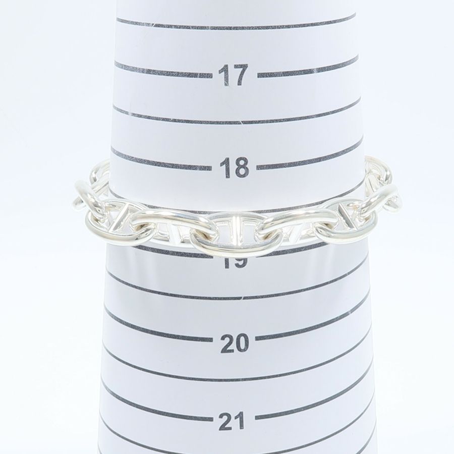 HERMES 925純銀Chaine d Ancre Bracelet手鏈-8