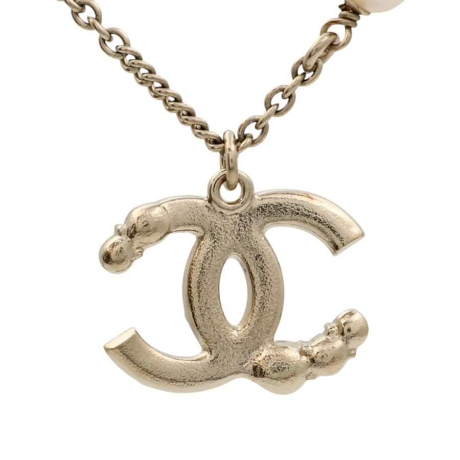 CHANEL 金屬/PVC Necklace項鍊-4