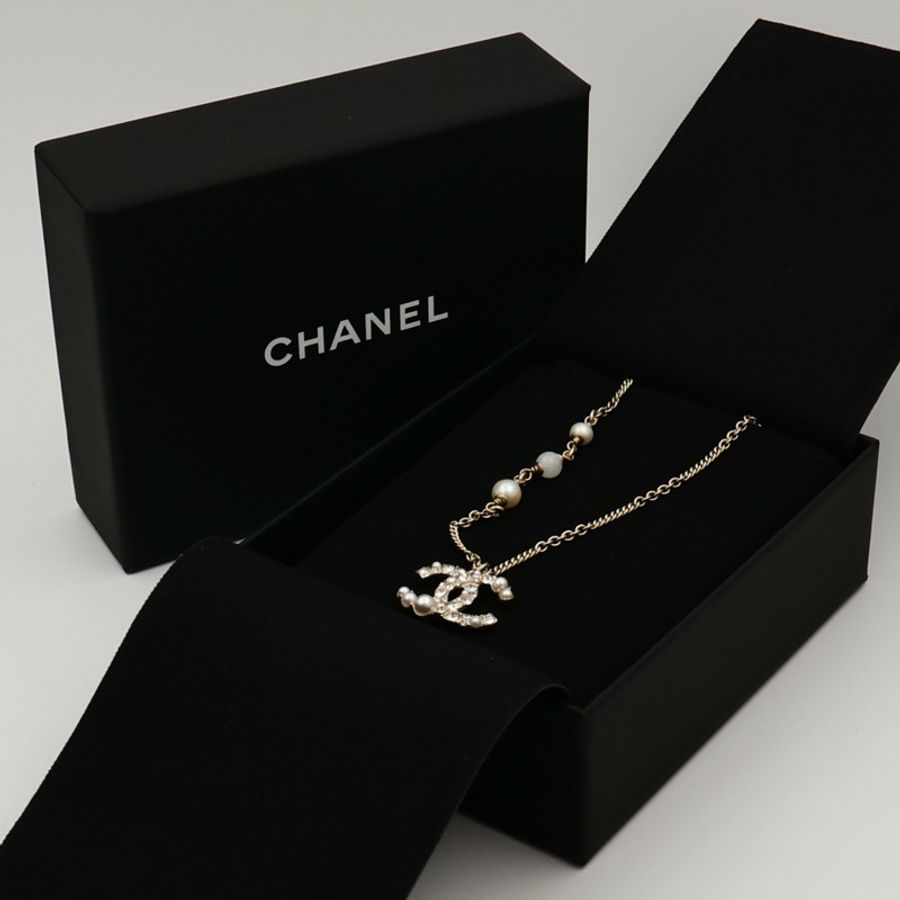 CHANEL 金屬/PVC Necklace項鍊-9