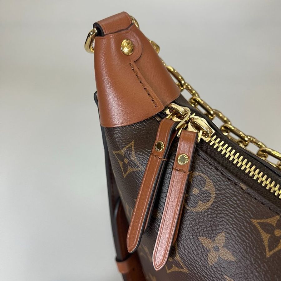LV M46311 老花LOOP HOBO大月亮子母單肩腋下包-13
