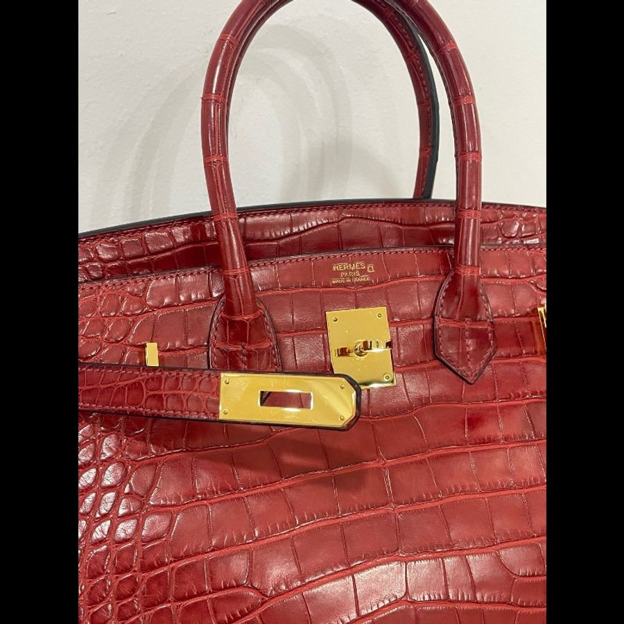 Hermès Birkin 30 Matte Alligator-13