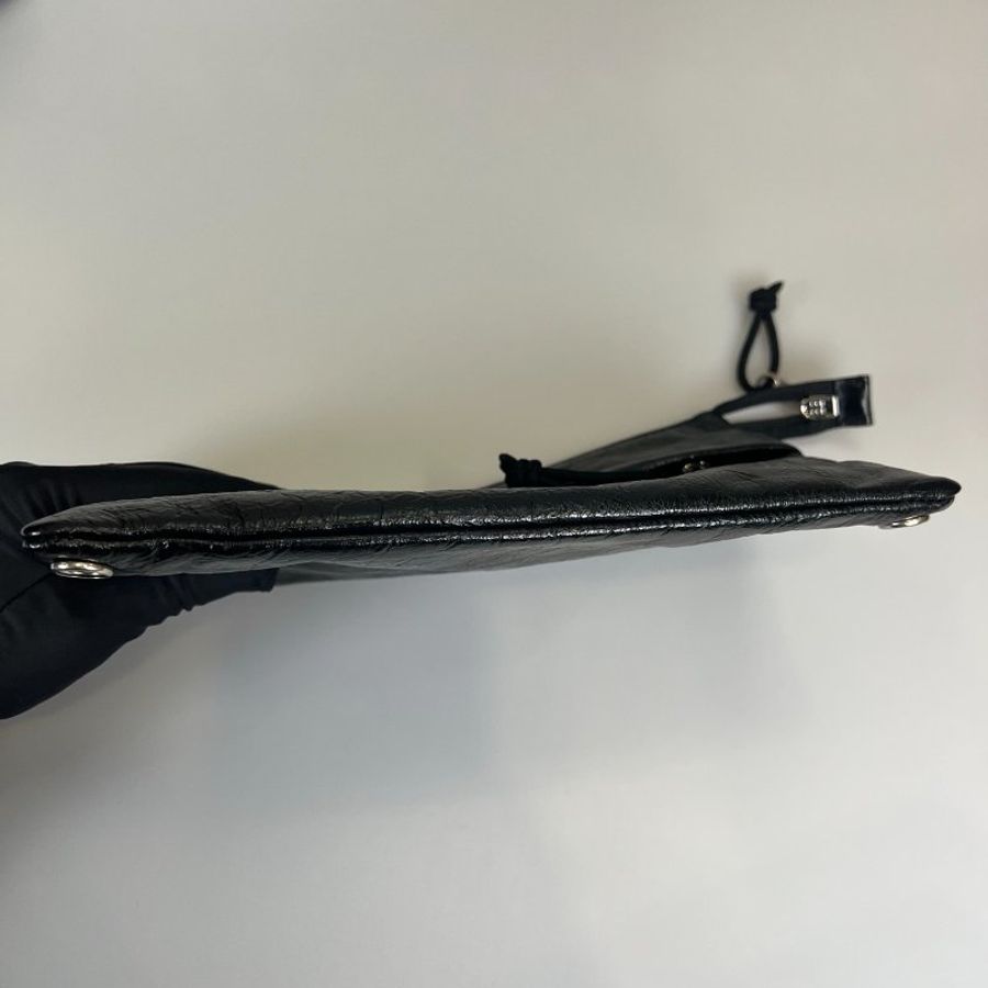 BALENCIAGA 873182 黑爆裂紋肩背包-12