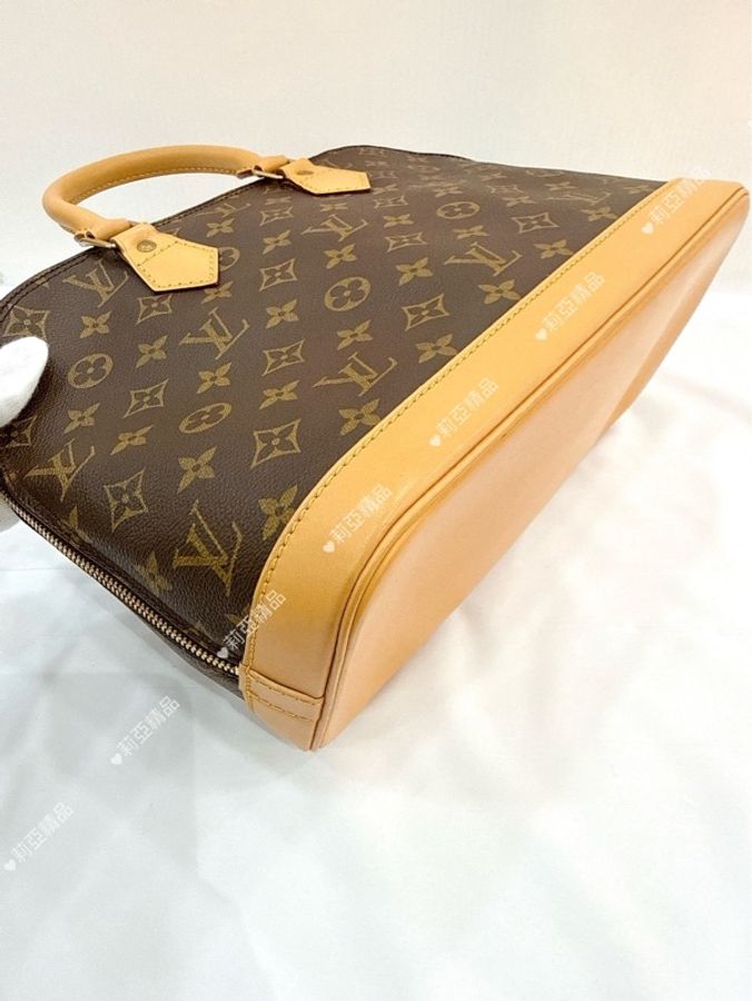 莉亞精品♡ LV M51130 Alma 老花貝殼包 大號 二手美包-8