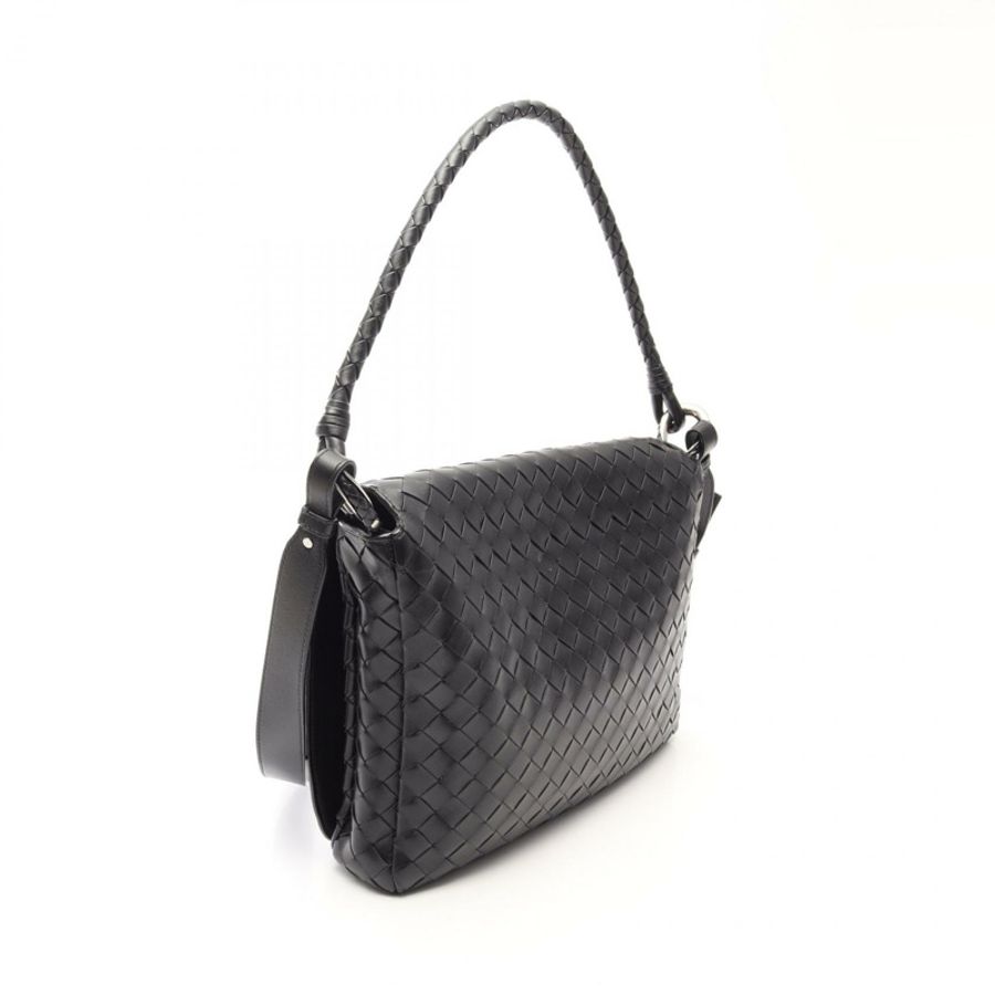 BOTTEGA VENETA Swing Messenger Intrecciato 單肩手提包 795074V2HL11208 二手-1