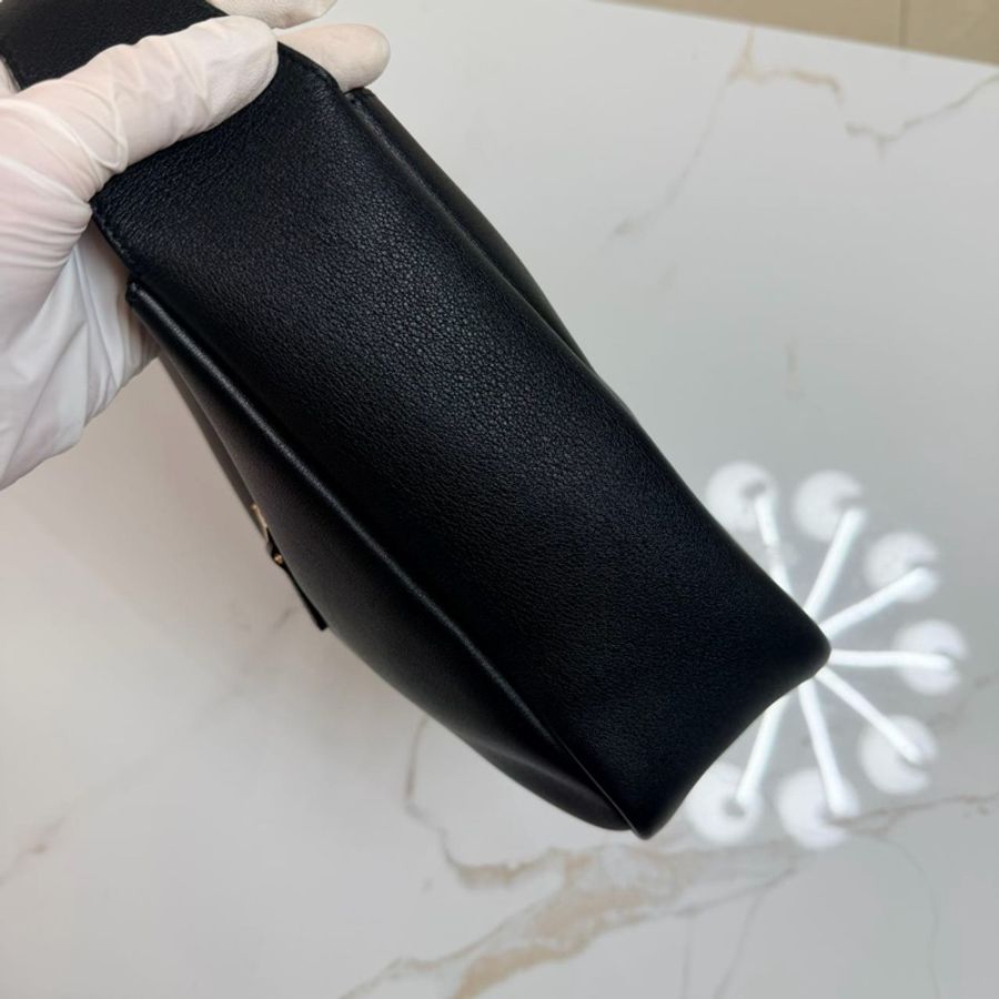 YSL  聖羅蘭 Hobo小號 Le5a7黑金全皮 -4