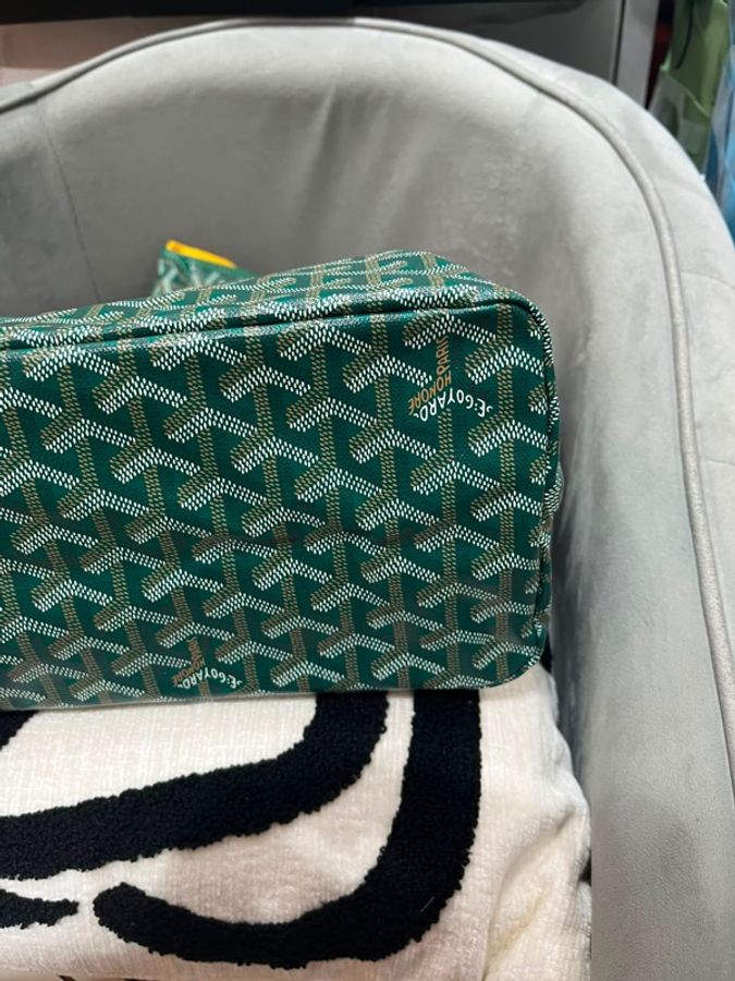 全新未使用品Goyard Boheme Hobo Green-7
