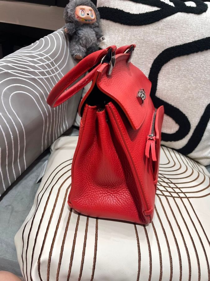 Longchamp Calfskin Shoulder Bag-2