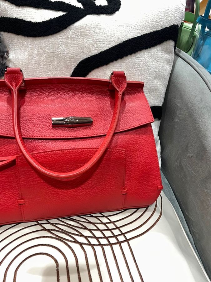 Longchamp Calfskin Shoulder Bag-3