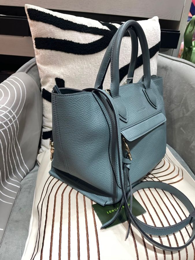 Longchamp mailbox bag calfskin-3