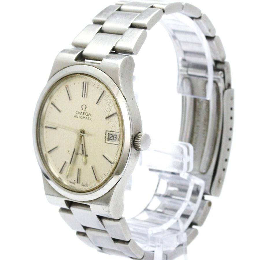 歐米茄 (OMEGA) Geneve Cal 1012 精鋼自動男士腕錶 166.0173 復古款-1