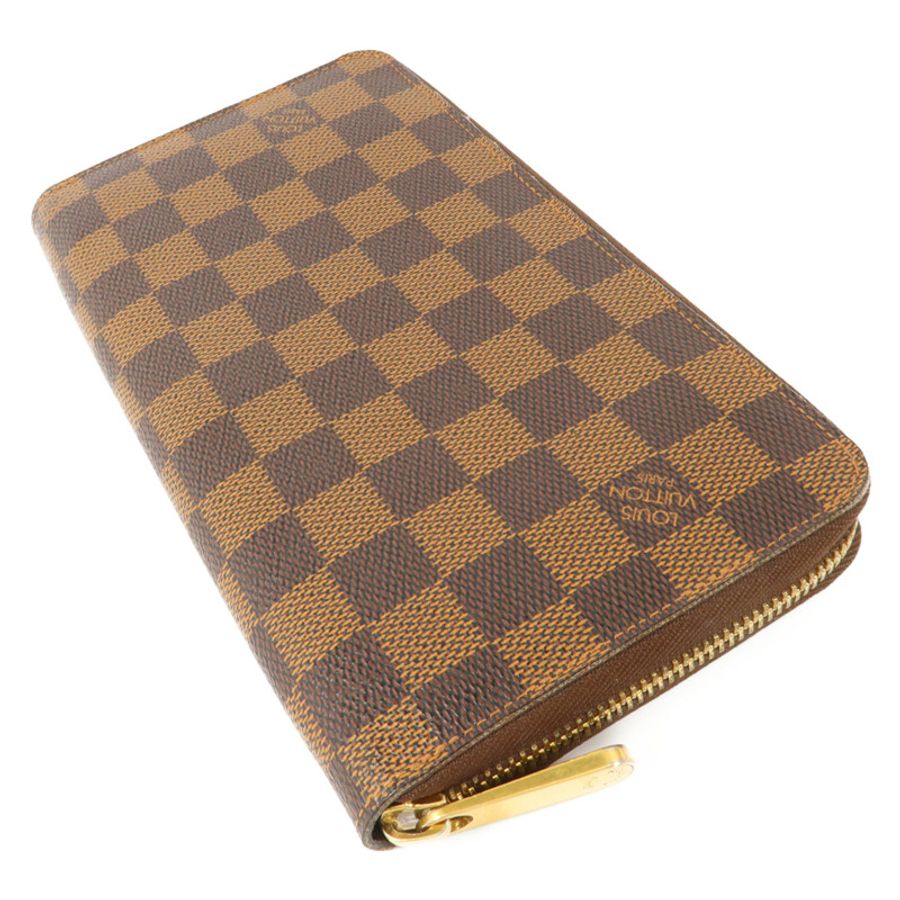 LOUIS VUITTON Damier Zippy Organizer金扣長錢包-3