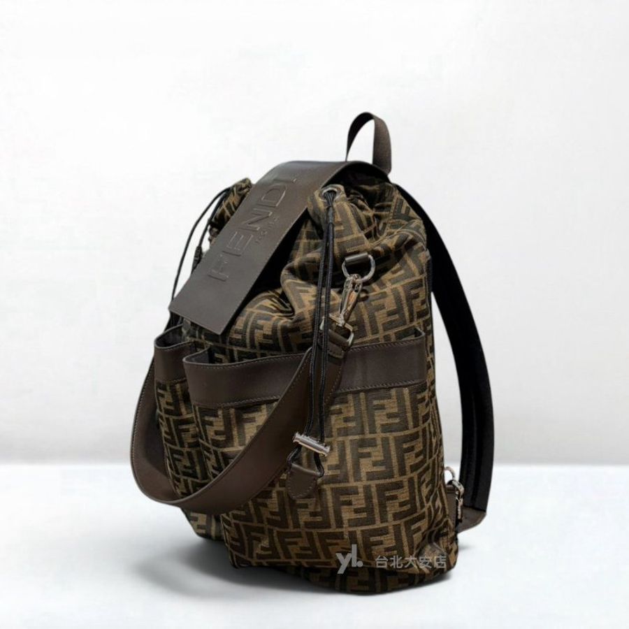 A13423-FENDI Strike 經典老花緹花布2WAY後背包7VZ056AG0M-2