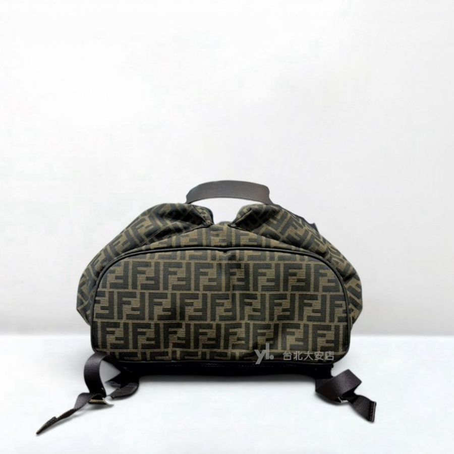 A13423-FENDI Strike 經典老花緹花布2WAY後背包7VZ056AG0M-4