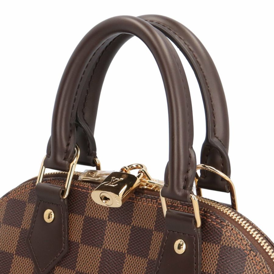 路易威登 Alma BB Damier 背包，N40606 棕色，女士，LOUIS VUITTON，雙向手提-9