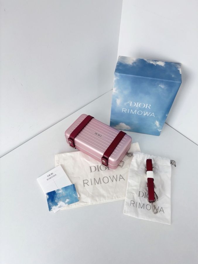 新Dior迪奥✖️Rimowa日默瓦联名盒子包 尺寸20*11*6-5