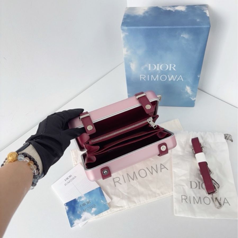 新Dior迪奥✖️Rimowa日默瓦联名盒子包 尺寸20*11*6-8