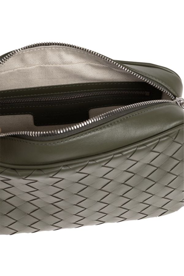 Bottega Veneta 男士 拉鍊單肩包均碼碼-4