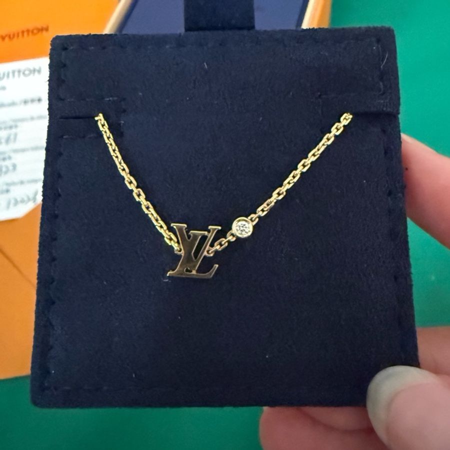 LV 黃K金配鑽石手鏈  Idylle Blossom LV Bracelet, Yellow gold and diamond-5