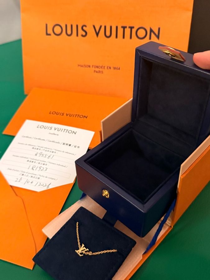 LV 黃K金配鑽石手鏈  Idylle Blossom LV Bracelet, Yellow gold and diamond-15