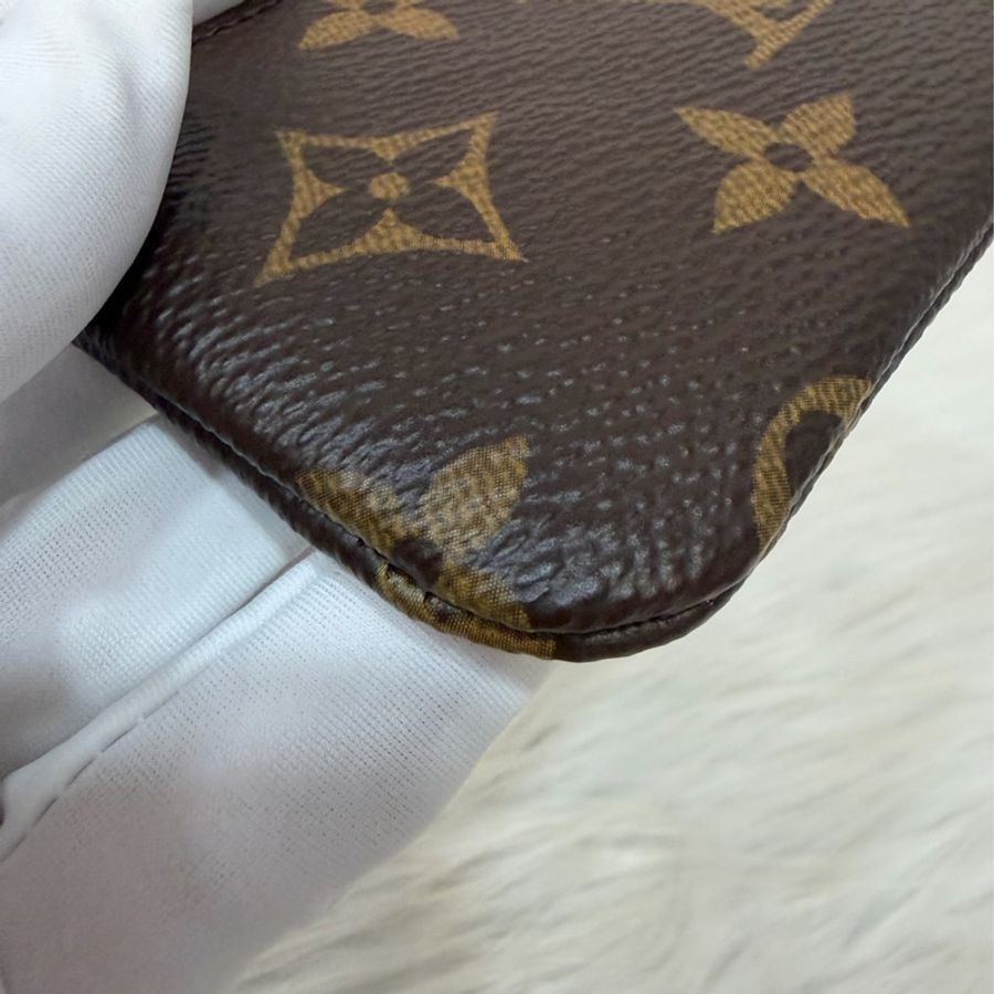 LV M62650 老花拉鍊鑰匙包 零錢包 鑰匙包 拉鏈包-5