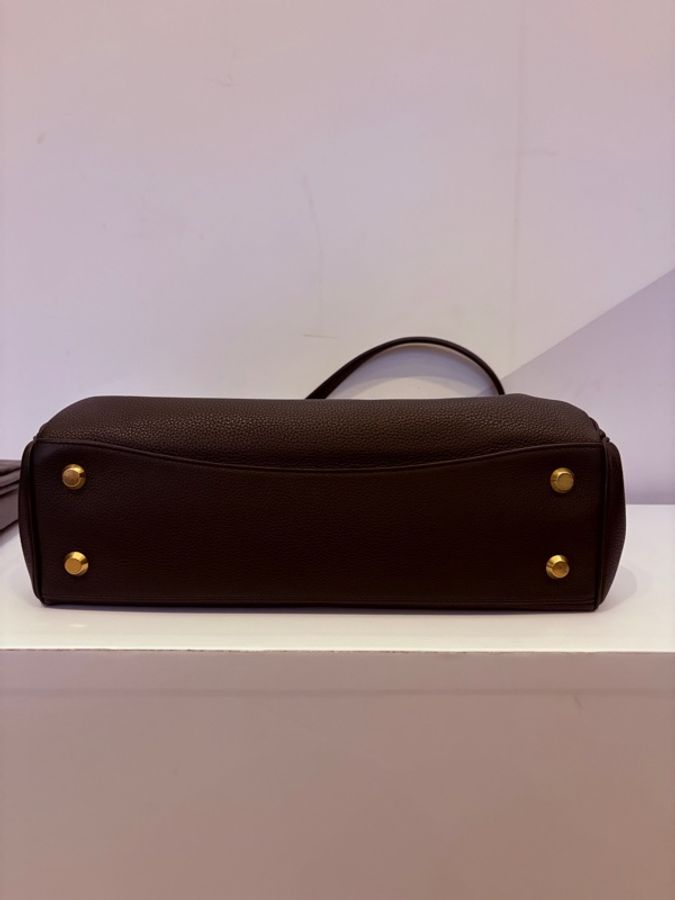Balenciaga RODEO Handbag 中號黑金-9