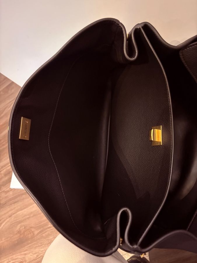 Balenciaga RODEO Handbag 中號黑金-11