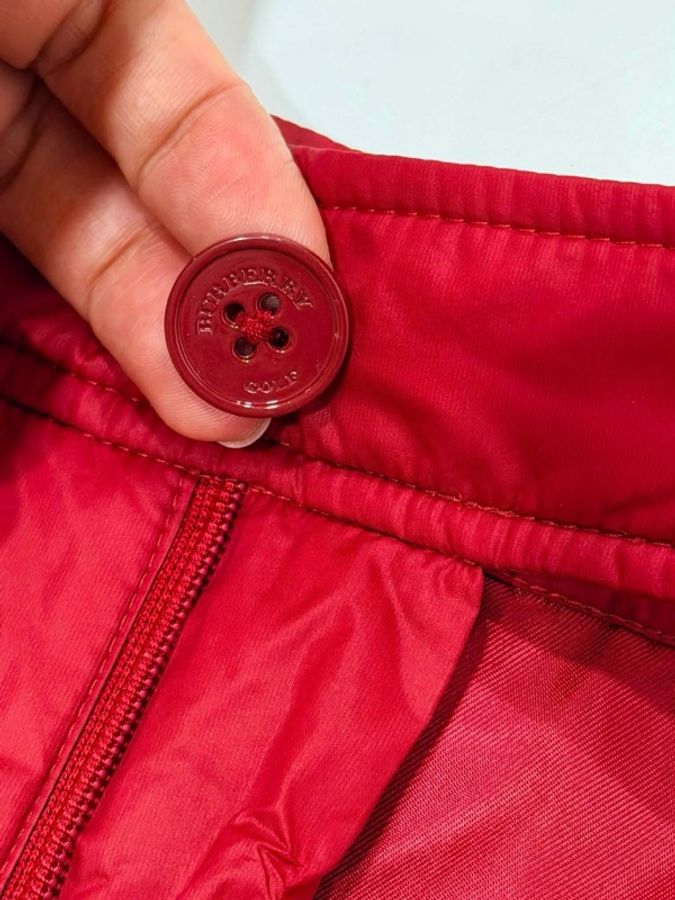 BURBERRY GOLF 衍縫防風戰馬短裙-6