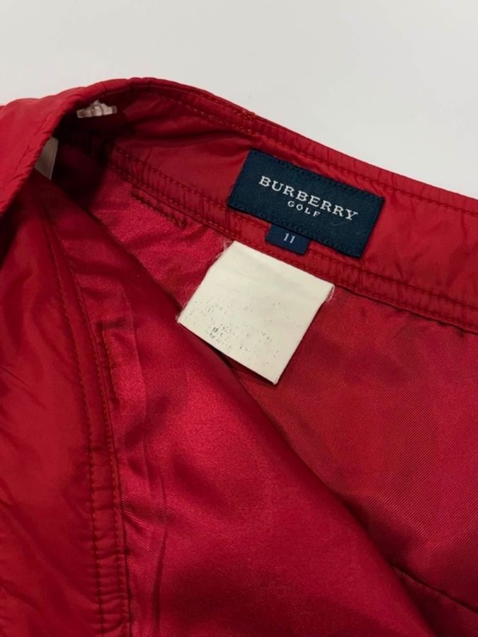 BURBERRY GOLF 衍縫防風戰馬短裙-9