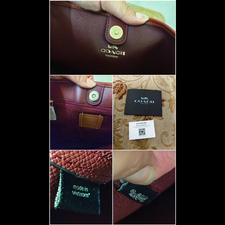 Coach x Snoopy 全新正版現貨 容量大 帆布及真皮包身 手提 肩背包 托特包 請看商品敘述-5