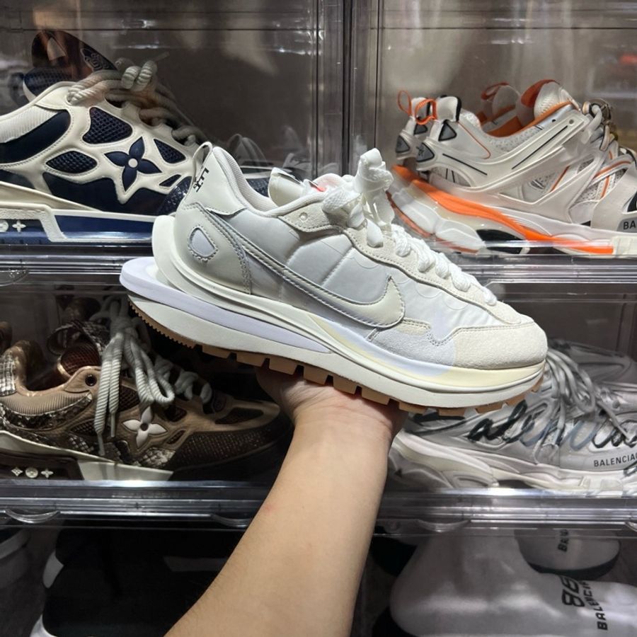 Sacai vaporwafflw 奶油白Us7-0