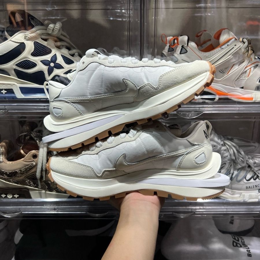 Sacai vaporwafflw 奶油白Us7-2