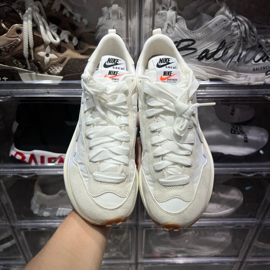 Sacai vaporwafflw 奶油白Us7-3