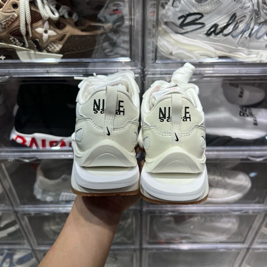 Sacai vaporwafflw 奶油白Us7-4