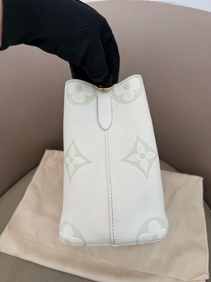 Louis Vuitton 路易威登 Neo Noe BB抹茶綠新款水桶包 25年芯片-3