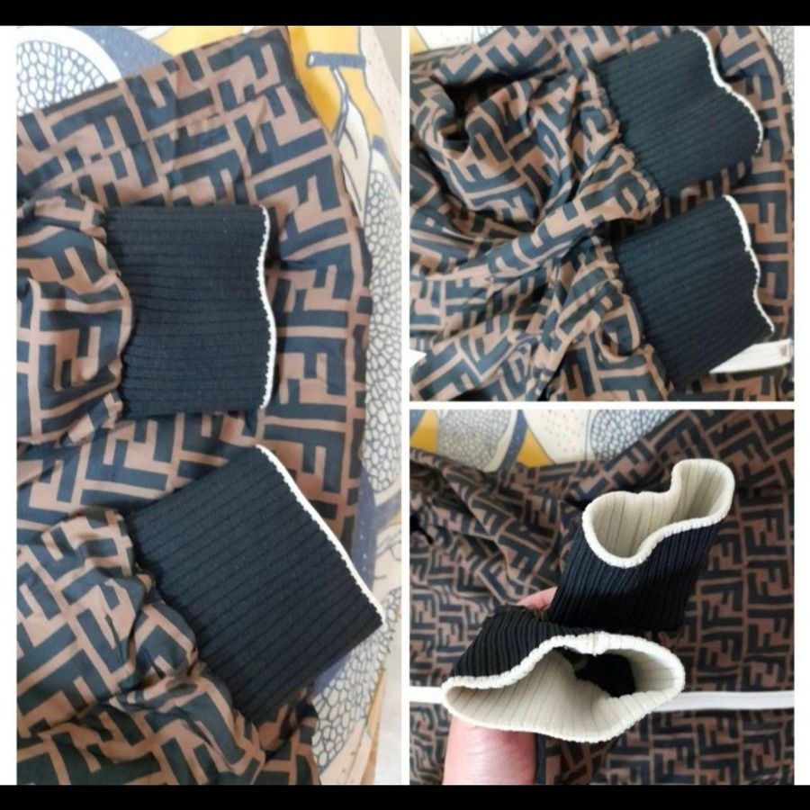 Fendi 正版絕版 微倉庫折舊 超時尚好搭 36號 一般女生身形 雙面風衣外套 請看商品敘述-13