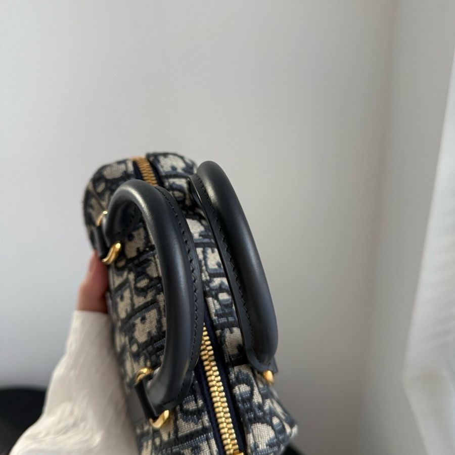 Dior迪奧 波士頓斜挎包手提包-6